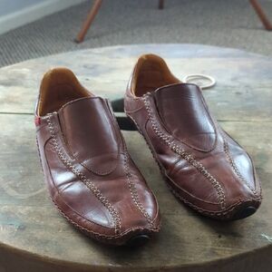 Men's Pikolinos Leather Slip-On Driving Shoes Moccasins